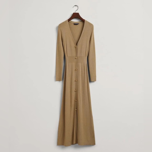 (SOLD)GANT Apparel Womens Rib Cardigan Dress - Picture 8 of 10